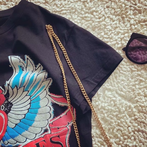 Guns N roses wings Band Graphic tee - Picture 4 of 5